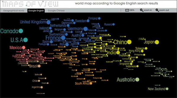 Maps of view screenshot